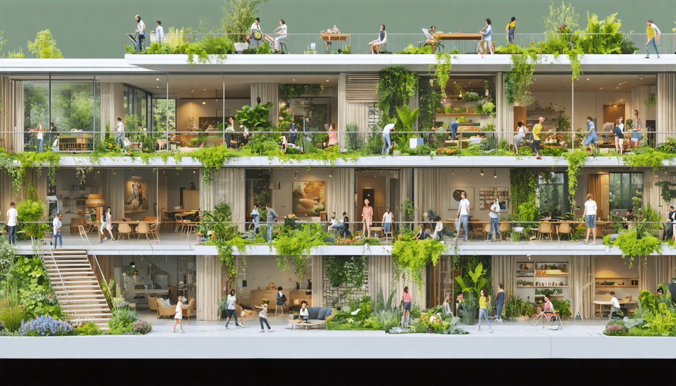 L’habitat participatif : une nouvelle approche de la cohabitation durable