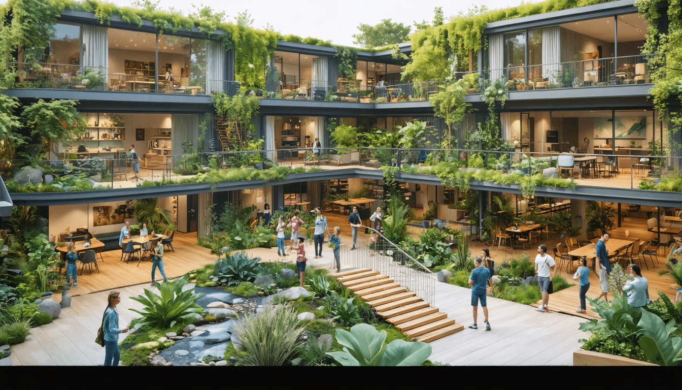 L’habitat participatif : une nouvelle approche de la cohabitation durable