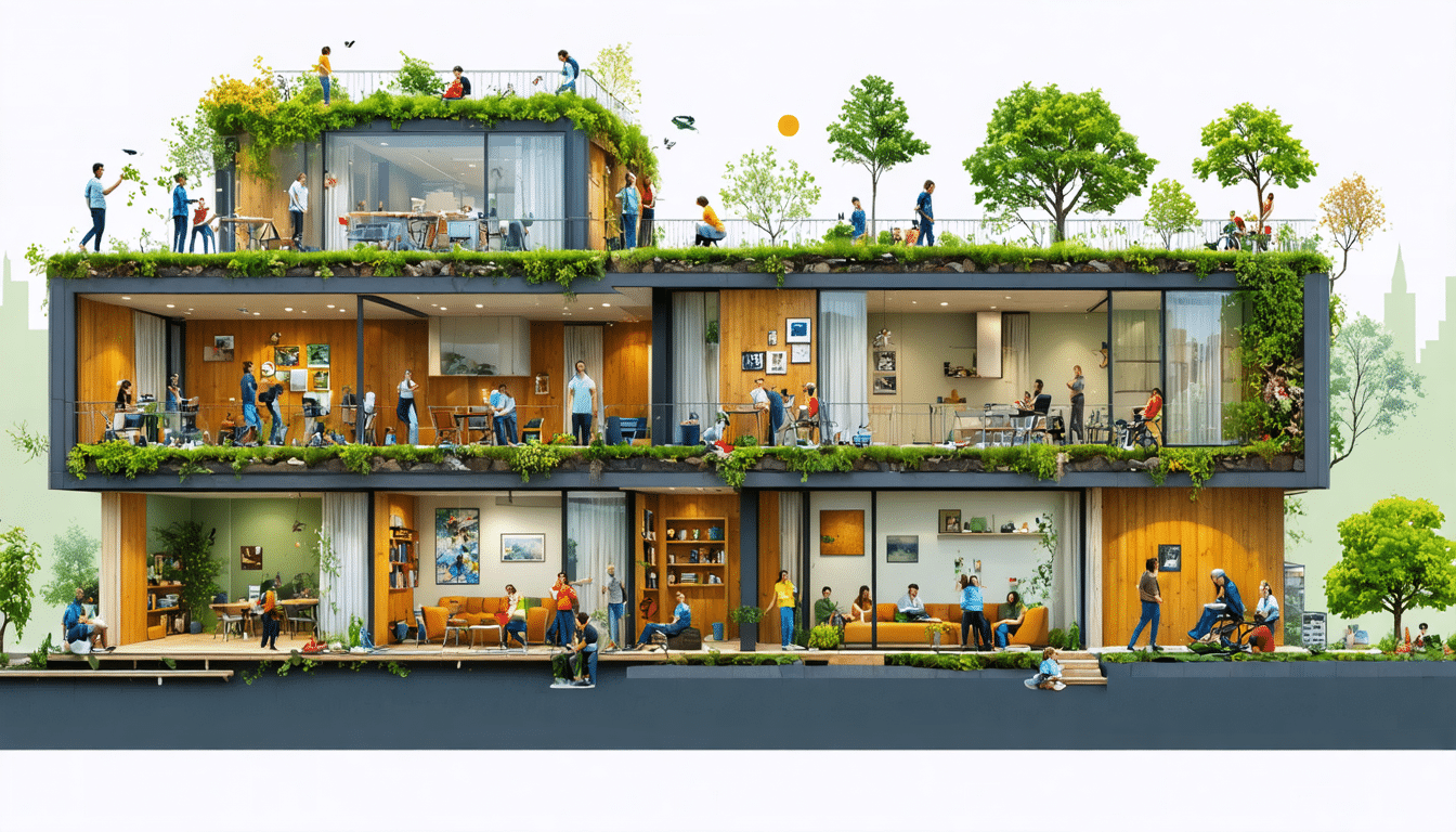 L’habitat participatif : une nouvelle approche de la cohabitation durable